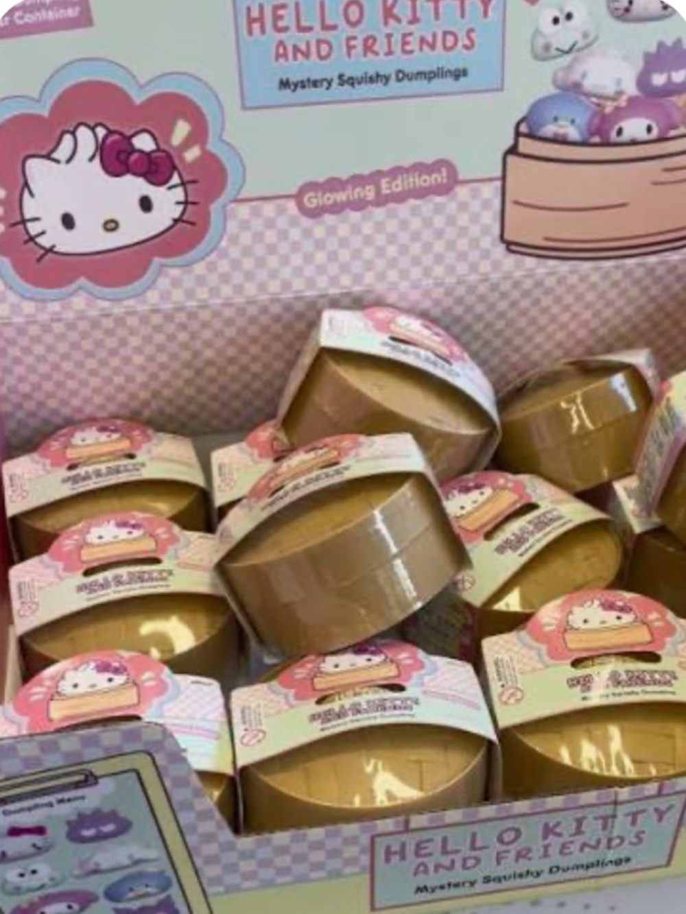 Hello Kitty And Friends Glowing Edition Mystery Squishy Dumplings